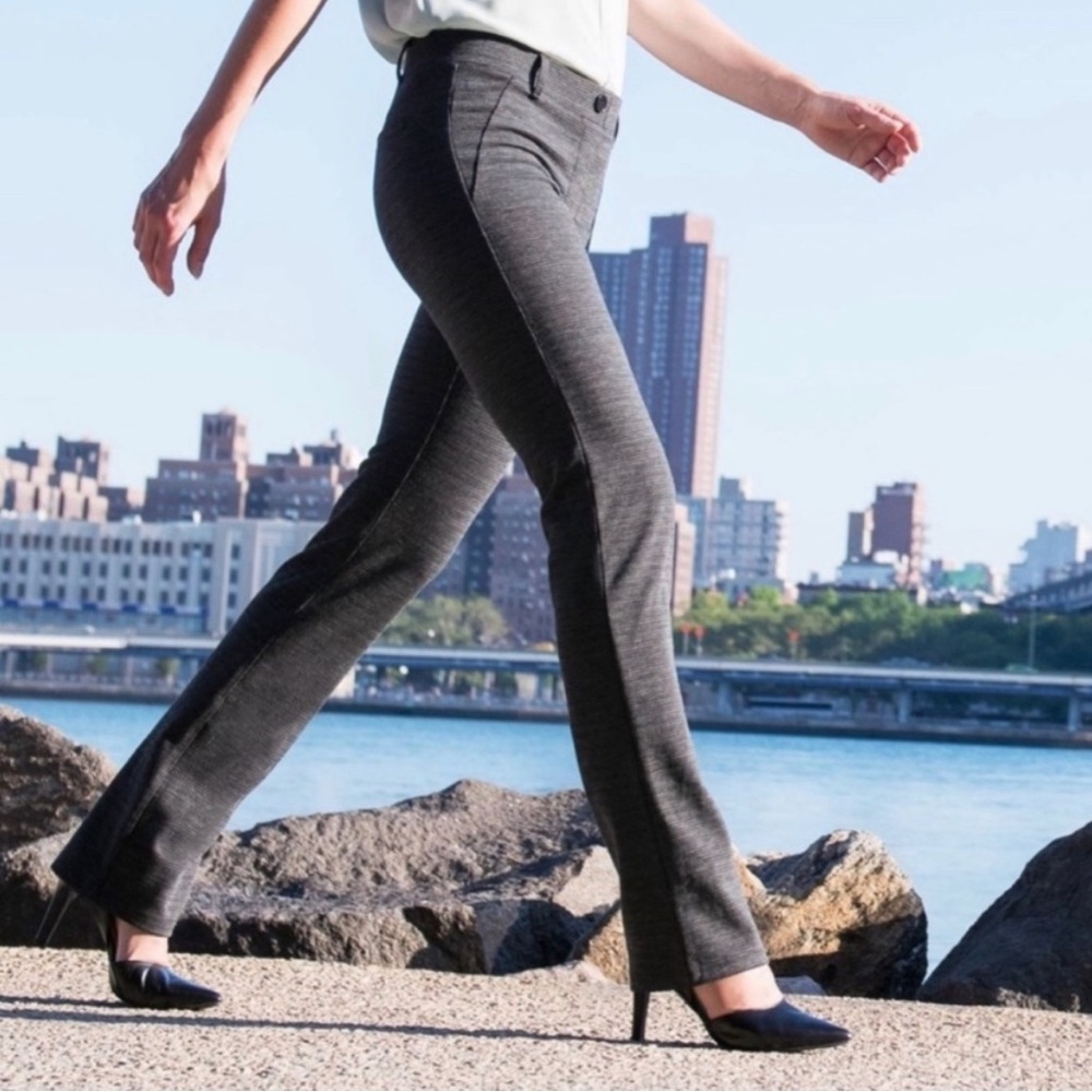 Betabrand Houndstooth Yoga Dress Pants